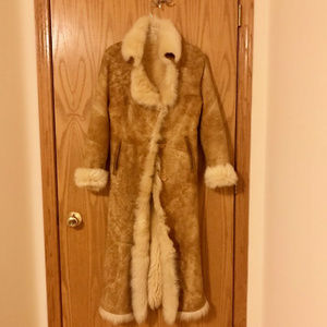 JJG PRIVATE COLLECTION SHEARLING COAT